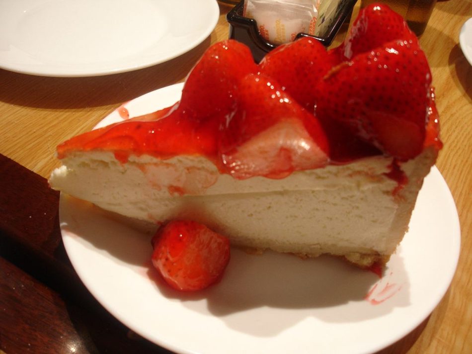 Cheesecake de frutos vermelhos
